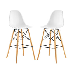 Pyramid Dining Side Bar Stool Set of 2