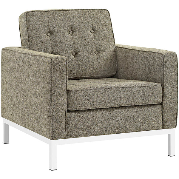 Loft Living Room Set Upholstered Fabric Set of 2