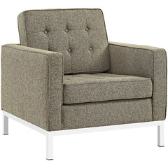 Loft Living Room Set Upholstered Fabric Set of 2
