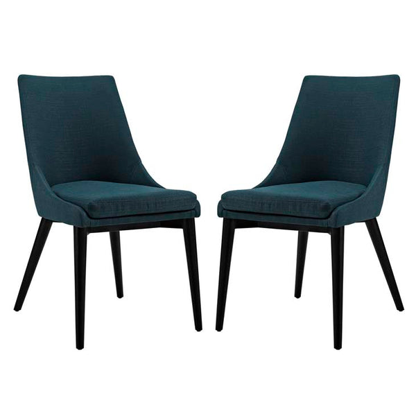 Viscount Set of 2 Fabric Dining Side Chair