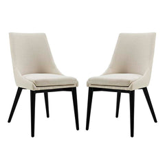 Viscount Set of 2 Fabric Dining Side Chair