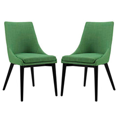 Viscount Set of 2 Fabric Dining Side Chair