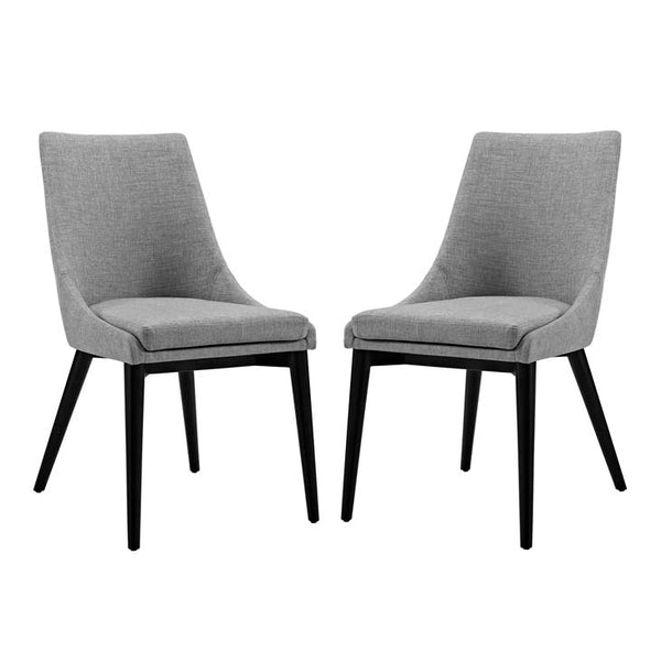 Viscount Set of 2 Fabric Dining Side Chair