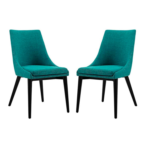 Viscount Set of 2 Fabric Dining Side Chair
