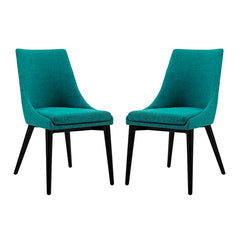 Viscount Set of 2 Fabric Dining Side Chair