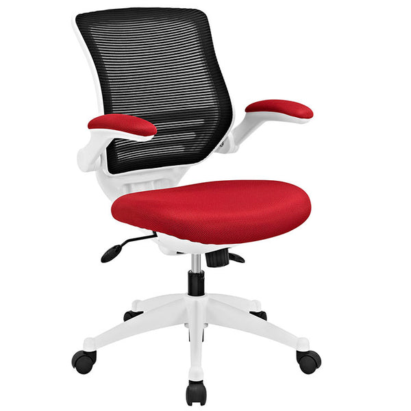 Edge White Base Office Chair
