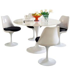 Lippa 5 Piece Fiberglass Dining Set
