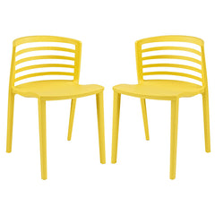 Curvy Dining Chairs Set of 2