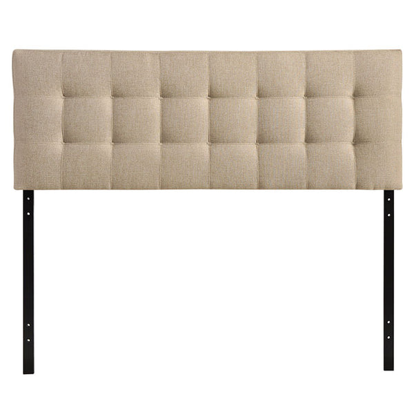 Lily King Upholstered Fabric Headboard