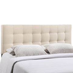 Lily King Upholstered Fabric Headboard