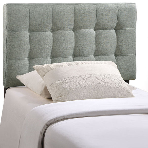 Lily Twin Upholstered Fabric Headboard