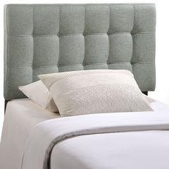 Lily Twin Upholstered Fabric Headboard