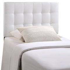 Lily Twin Upholstered Vinyl Headboard