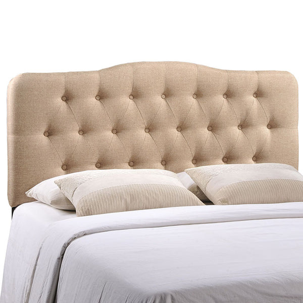 Annabel Queen Upholstered Fabric Headboard