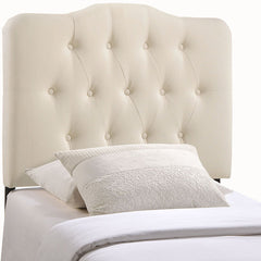 Annabel Twin Upholstered Fabric Headboard