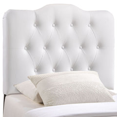 Annabel Twin Upholstered Vinyl Headboard
