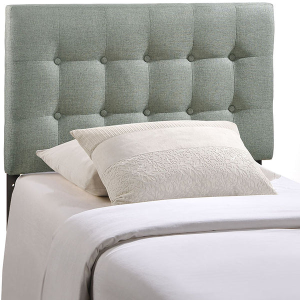 Emily Twin Upholstered Fabric Headboard