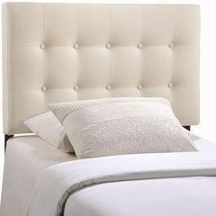 Emily Twin Upholstered Fabric Headboard