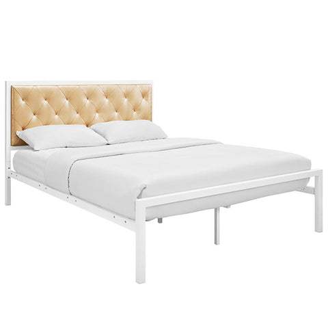 Mia Queen Vinyl Bed