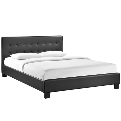Caitlin Queen Vinyl Bed