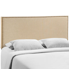Region Queen Nailhead Upholstered Headboard