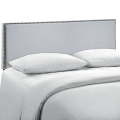 Region Queen Nailhead Upholstered Headboard