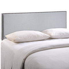 Region King Nailhead Upholstered Headboard