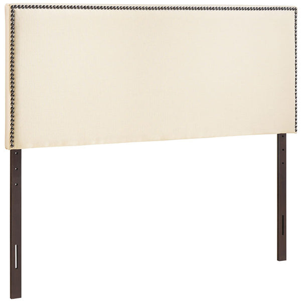 Region King Nailhead Upholstered Headboard