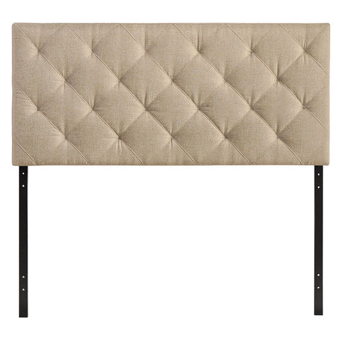 Theodore King Upholstered Fabric Headboard