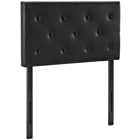 Terisa Twin Upholstered Vinyl Headboard
