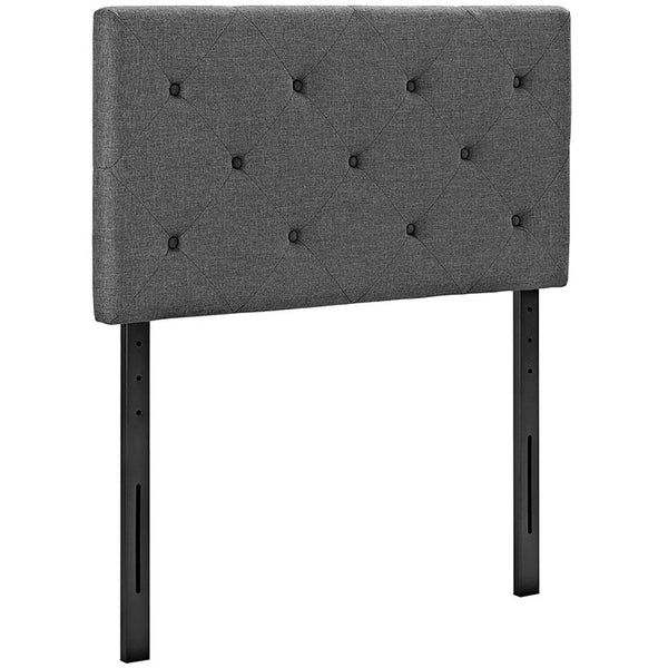 Terisa Twin Upholstered Fabric Headboard