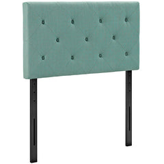 Terisa Twin Upholstered Fabric Headboard