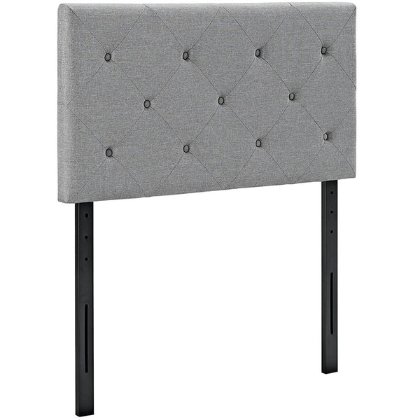 Terisa Twin Upholstered Fabric Headboard
