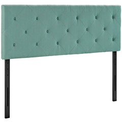 Terisa King Upholstered Fabric Headboard