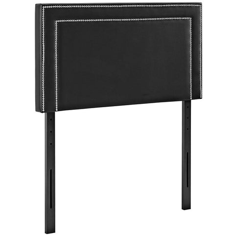 Jessamine Twin Upholstered Vinyl Headboard
