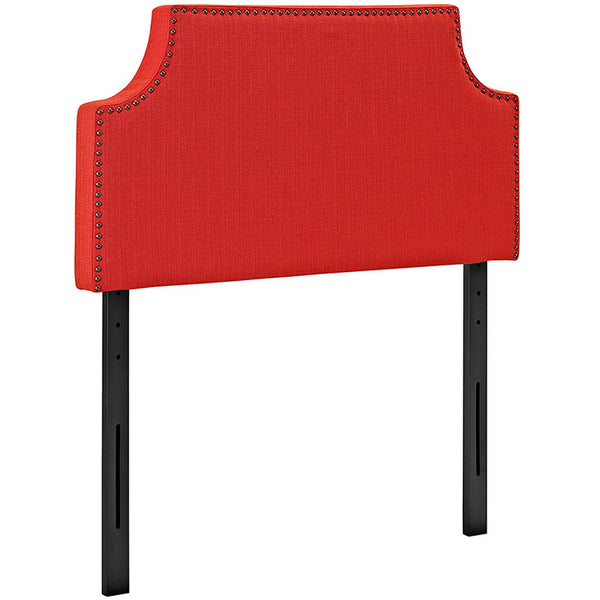 Laura Twin Upholstered Fabric Headboard