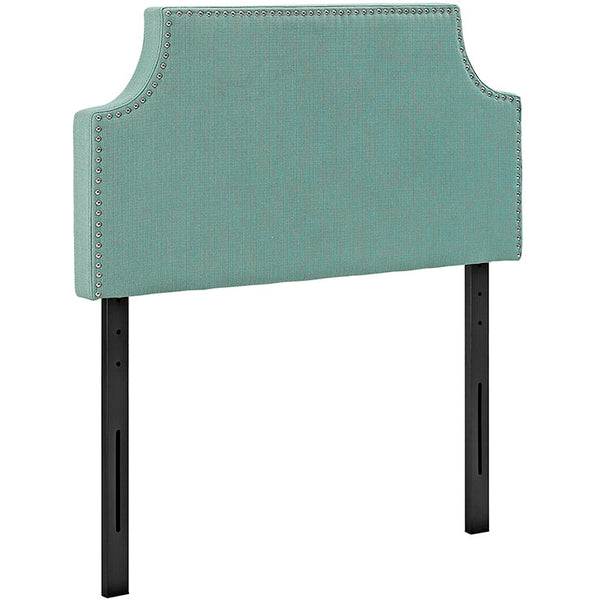 Laura Twin Upholstered Fabric Headboard