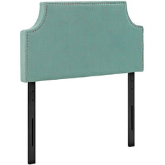 Laura Twin Upholstered Fabric Headboard