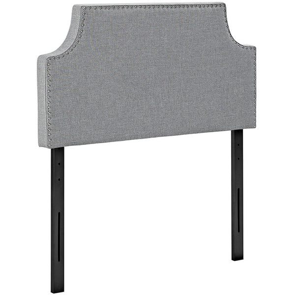 Laura Twin Upholstered Fabric Headboard