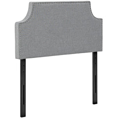 Laura Twin Upholstered Fabric Headboard