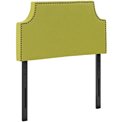 Laura Twin Upholstered Fabric Headboard