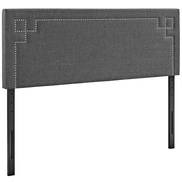 Josie King Upholstered Fabric Headboard