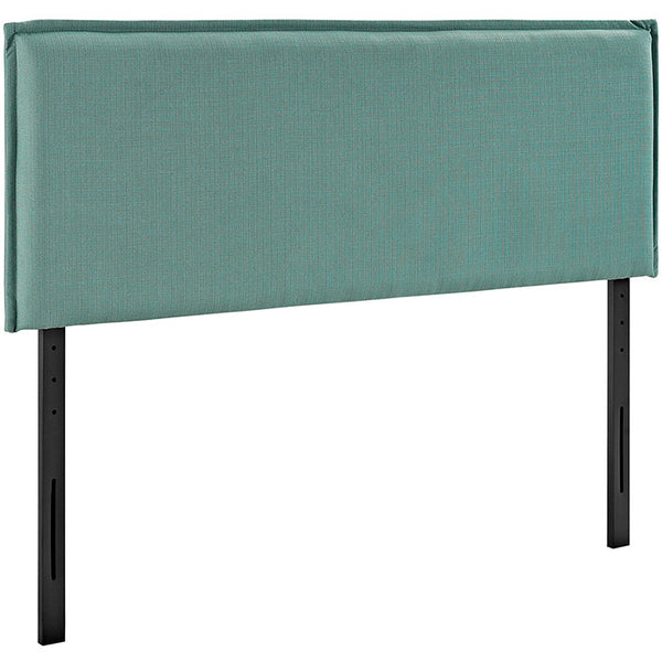 Camille King Upholstered Fabric Headboard
