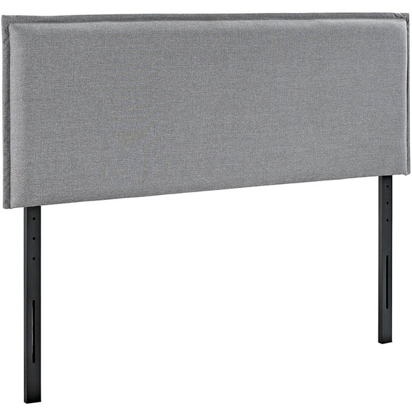 Camille King Upholstered Fabric Headboard