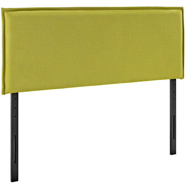 Camille King Upholstered Fabric Headboard