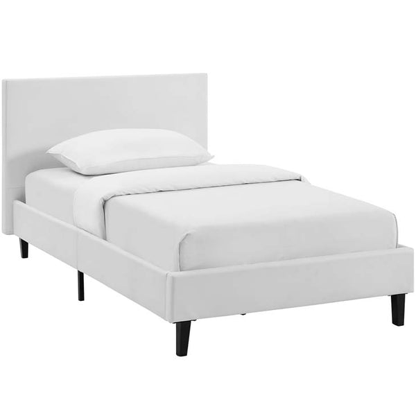 Anya Twin Vinyl Bed