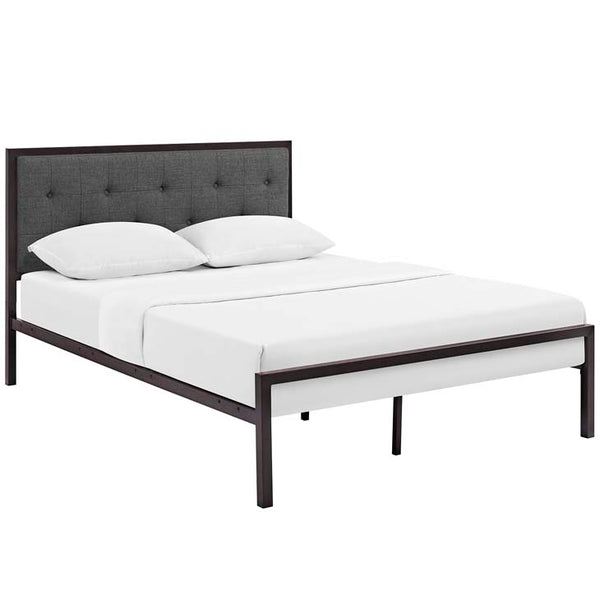 Lottie King Fabric Bed