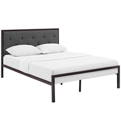 Lottie King Fabric Bed