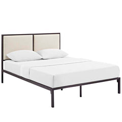 Della Queen Fabric Bed