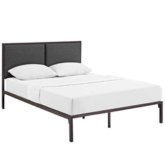 Della Queen Fabric Bed